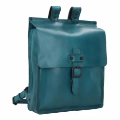 Harold's Lederrucksäcke|City Rucksäcke<Aberdeen City Rucksack Leder 31.5 cm petrol