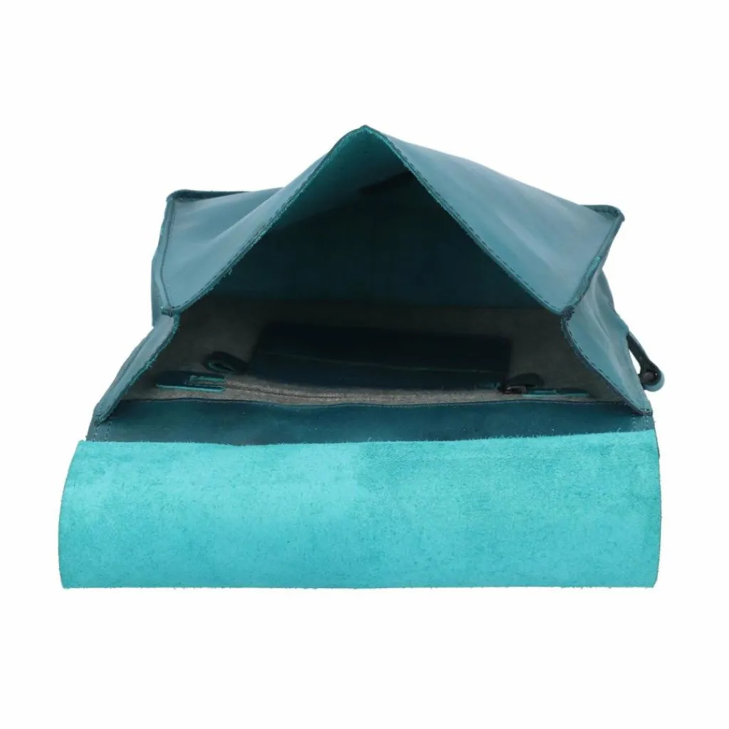 Harold's Lederrucksäcke|City Rucksäcke<Aberdeen City Rucksack Leder 31.5 cm petrol