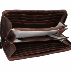Harold's Damengeldbörsen Querformat<Aberdeen Geldbörse RFID Leder 19 cm braun