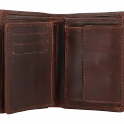 Harold's Herrengeldbörsen Hochformat<Aberdeen Geldbörse RFID Leder 10 cm braun