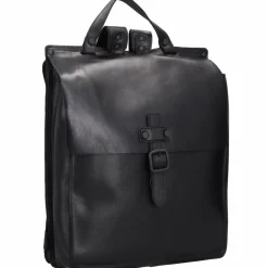 Clearance Harold's Aberdeen Rucksack Leder 36 cm Laptopfach schwarz