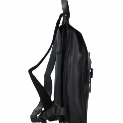 Clearance Harold's Aberdeen Rucksack Leder 36 cm Laptopfach schwarz