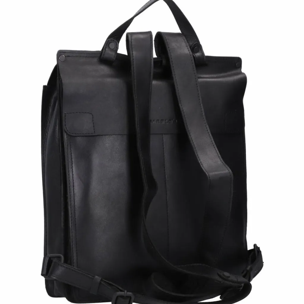 Clearance Harold's Aberdeen Rucksack Leder 36 cm Laptopfach schwarz