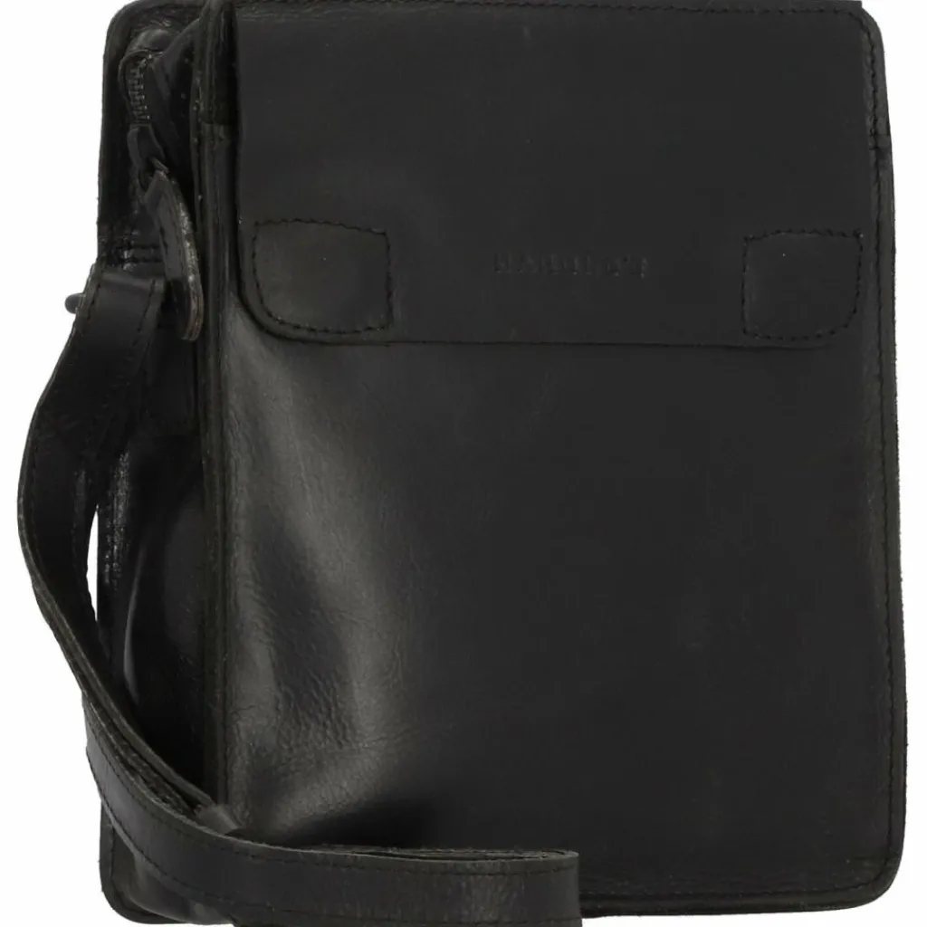 Harold's Umhängetaschen<Aberdeen Umhängetasche Leder 20 cm schwarz