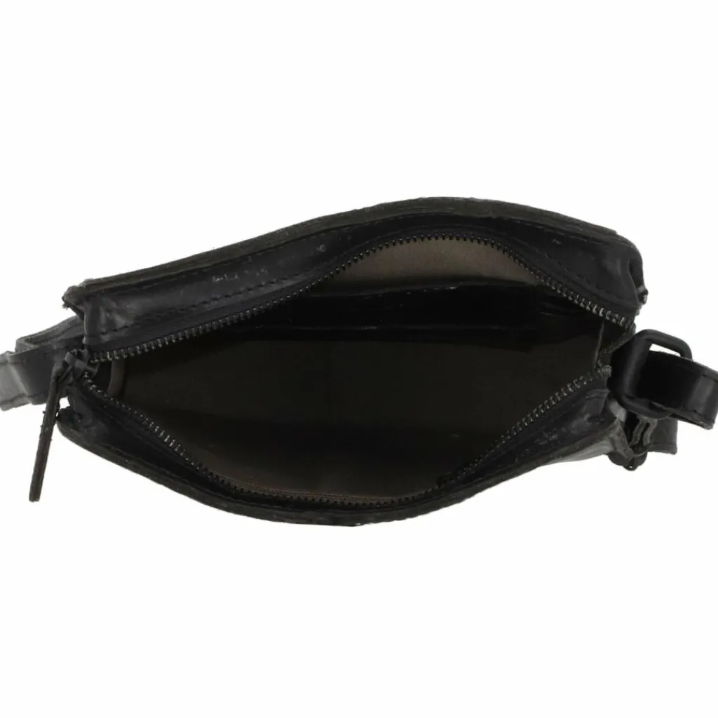 Harold's Umhängetaschen<Aberdeen Umhängetasche Leder 20 cm schwarz