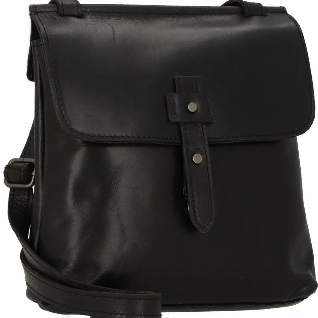 Harold's Umhängetaschen<Aberdeen Umhängetasche Leder 21 cm schwarz