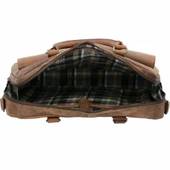 Harold's Antic Collection Aktentasche Leder 40cm Laptopfach