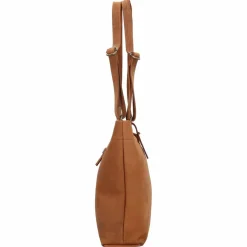 Harold's Schultertaschen|Henkeltaschen<Antic Schultertasche Leder 32 cm natur