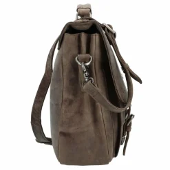 Harold's Aktentaschen<Antico Aktentasche III Leder 40 cm taupe