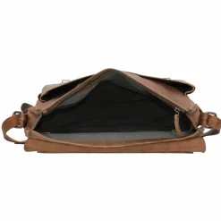 New Harold's Antik Aktentasche Leder 38 cm natur