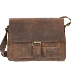 Harold's Antik Messenger 32 cm Leder Laptopfach