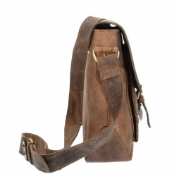 Harold's Antik Messenger 32 cm Leder Laptopfach