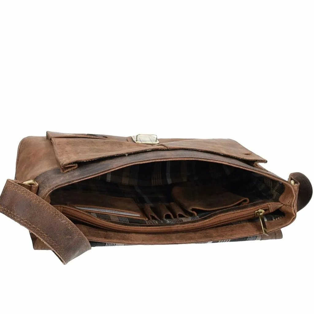 Harold's Antik Messenger 32 cm Leder Laptopfach