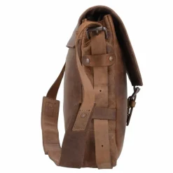 Clearance Harold's Antik Messenger Leder 35 cm natur