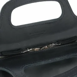 Outlet Harold's Bottle Handtasche Leder 27 cm schwarz