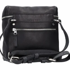 Harold's Umhängetaschen<Box Umhängetasche Leder 21 cm schwarz
