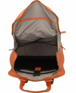 Best Harold's Campo Rucksack Leder 45 cm Laptopfach cognac