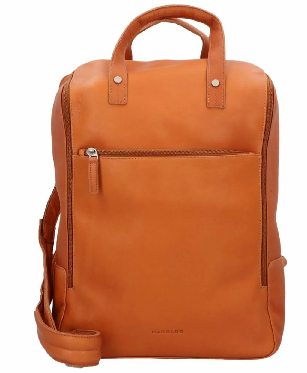 Best Harold's Campo Rucksack Leder 45 cm Laptopfach cognac