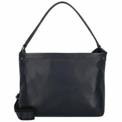 Harold's Schultertaschen<Caugio Schultertasche Leder 32 cm dunkelblau