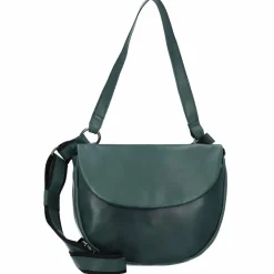 Harold's Schultertaschen<Caugio Schultertasche Leder 30 cm gruen