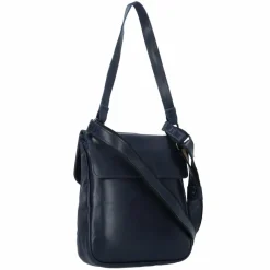 Outlet Harold's Caugio Schultertasche Leder 25 cm dunkelblau