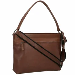 New Harold's Caugio Schultertasche Leder 32 cm cognac