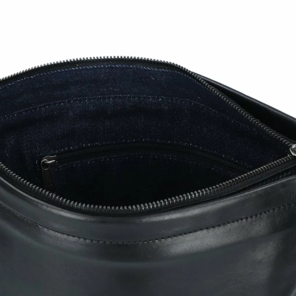 Harold's Schultertaschen<Caugio Schultertasche Leder 27 cm schwarz