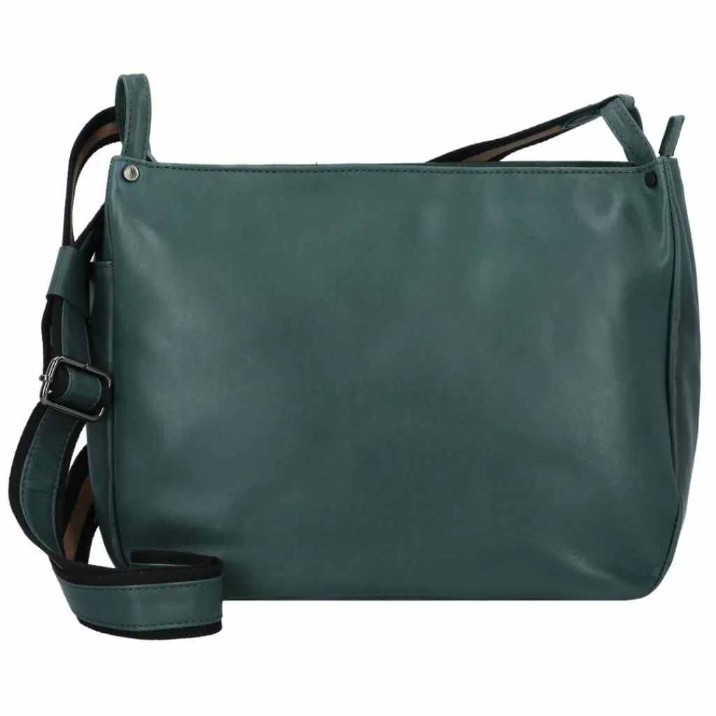 Discount Harold's Caugio Umhängetasche Leder 31 cm gruen