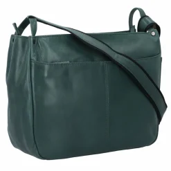 Discount Harold's Caugio Umhängetasche Leder 31 cm gruen