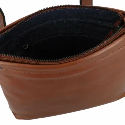 Harold's Umhängetaschen<Caugio Umhängetasche Leder 21 cm cognac