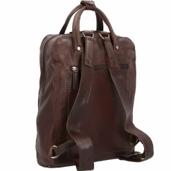 Harold's Lederrucksäcke|Business-Rucksäcke<Chaugio Rucksack Leder 28 cm Laptopfach braun