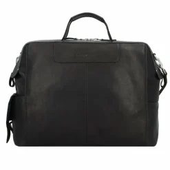 Harold's Aktentaschen<Country Aktentasche Leder 35 cm schwarz