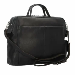 Harold's Aktentaschen<Country Aktentasche Leder 35 cm schwarz
