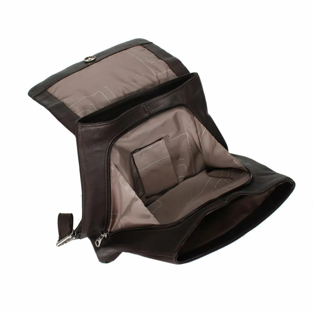 Best Harold's Country City Rucksack Leder 37 cm schwarz