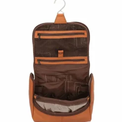 Hot Harold's Country Kulturbeutel Leder 25 cm cognac