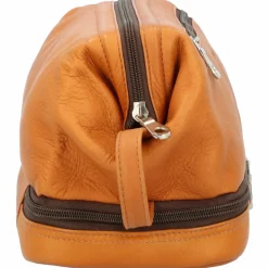 Clearance Harold's Country Kulturbeutel Leder 27 cm schwarz