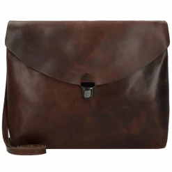 Online Harold's Fold Aktentasche Leder 33 cm braun