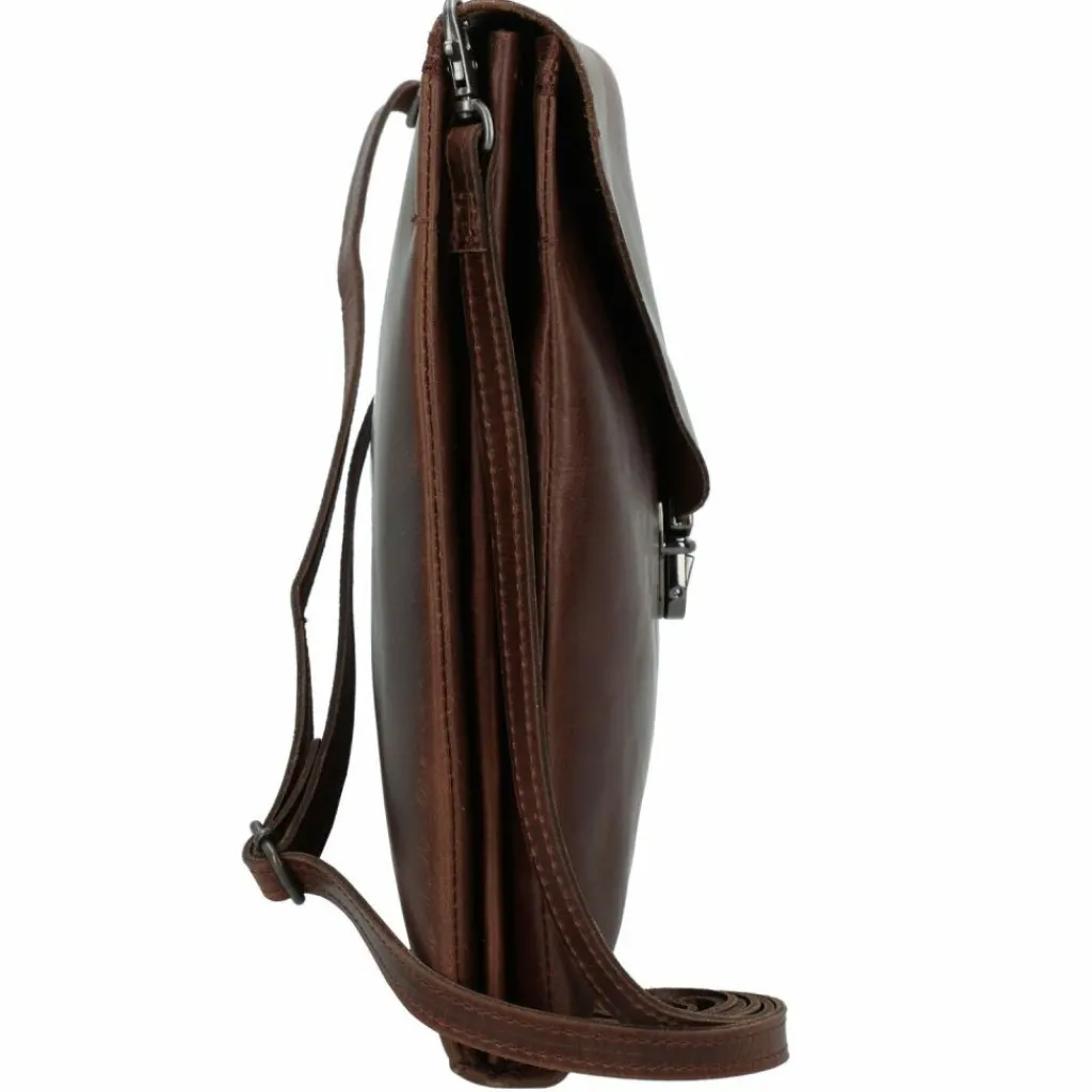 Online Harold's Fold Aktentasche Leder 33 cm braun