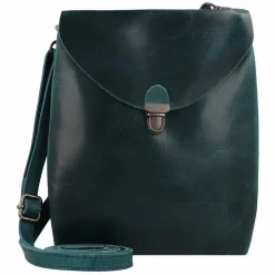 Clearance Harold's Fold Mini Bag Umhängetasche Leder 17 cm petrol