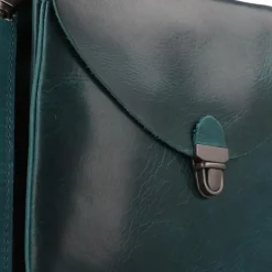 Clearance Harold's Fold Mini Bag Umhängetasche Leder 17 cm petrol