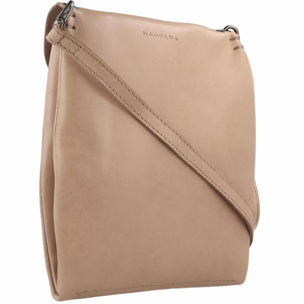 Outlet Harold's Fold Mini Bag Umhängetasche Leder 17 cm camel