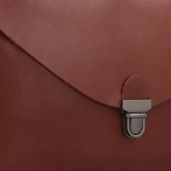 Hot Harold's Fold Umhängetasche Leder 20 cm cognac