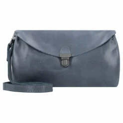Hot Harold's Fold Umhängetasche Leder 19 cm blau