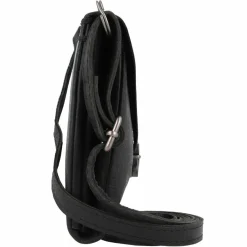 Harold's Umhängetaschen<Fold Umhängetasche Leder 20 cm schwarz
