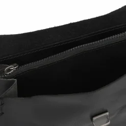 Harold's Umhängetaschen<Fold Umhängetasche Leder 20 cm schwarz