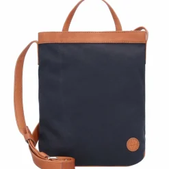 Harold's Umhängetaschen<Hotstoff Umhängetasche 23 cm schwarz/cognac