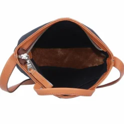 Harold's Umhängetaschen<Hotstoff Umhängetasche 23 cm schwarz/cognac