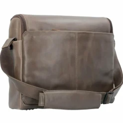 Harold's 2in1 Aktentasche Leder 36 cm Laptopfach taupe