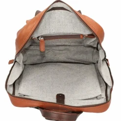 Online Harold's Ivy Lane Rucksack Leder 36 cm Laptopfach cognac braun