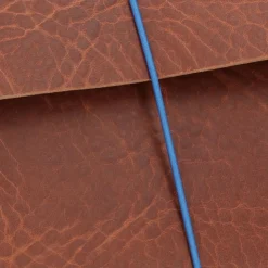 Harold's Keeper Clutch Tasche Leder 18 cm cognac